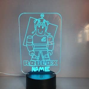 Personalised Roblox Night Light, Children's Light, Game Room, Boys ...