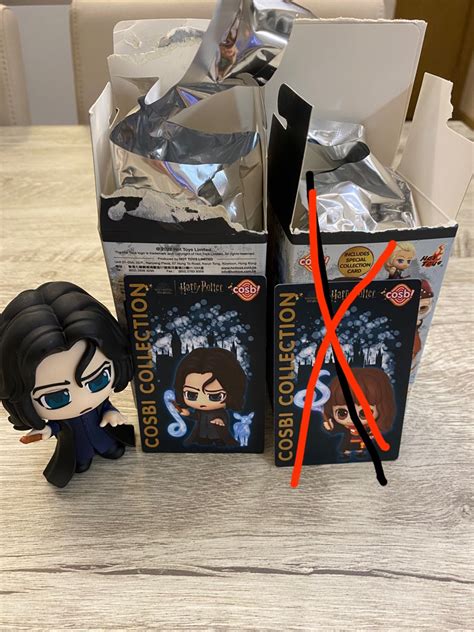 Hot toys cosbi harry potter 盲盒 石內卜 興趣及遊戲 玩具 遊戲類 Carousell