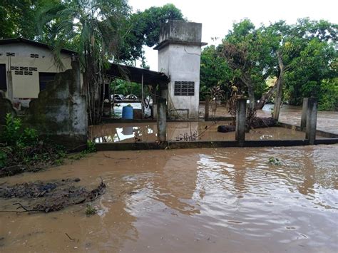 San José La Máquina amanece inundado tras fuertes lluvias de ayer