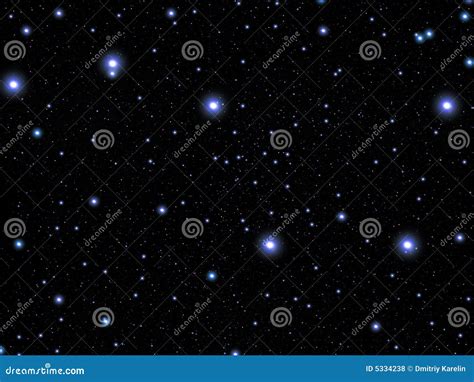 Constellation The Great Bear Stock Illustration - Illustration of bear ...