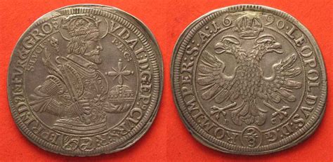 Schweiz Graubünden CHUR Bistum Gulden 1690 Hl Lucius ULRICH VI v