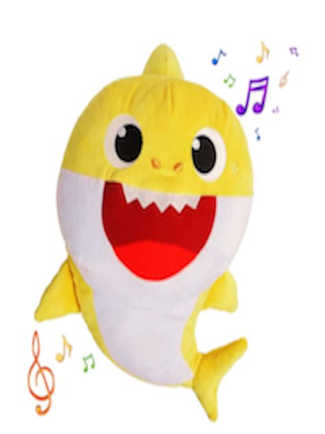 Buy Baby Shark Kids Cotton Singing Baby Shark Soft Toy - Soft Toys And ...