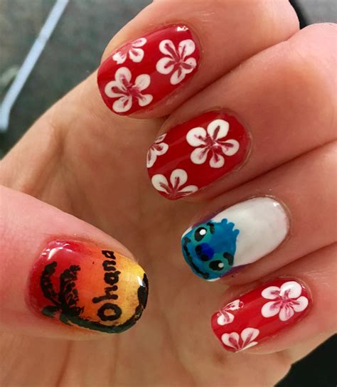 Lilo And Stitch Nails