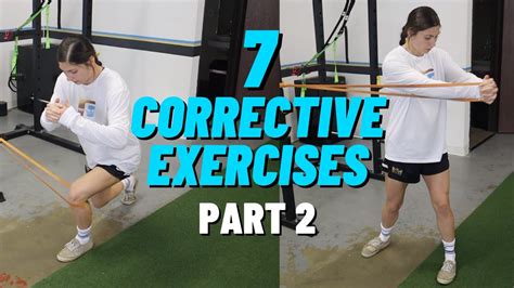 The Best Full Body Corrective Exercises Corrective Exercises For