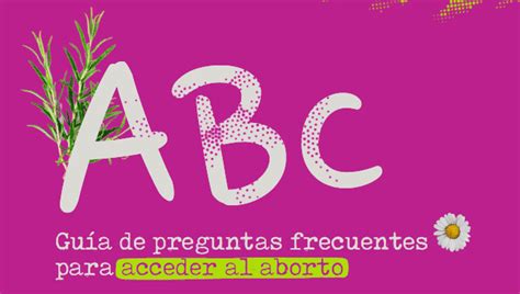 ABC Guía de preguntas frecuentes para acceder al aborto