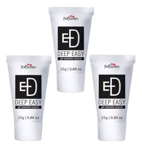 Kit Gel Lubrificante Deep Easy G Hot Flowers Mercadolivre