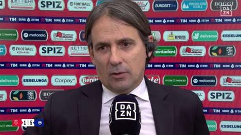 Inzaghi A DAZN Ci Siamo Preparati Bene Ero Tranquillo E Anche Il