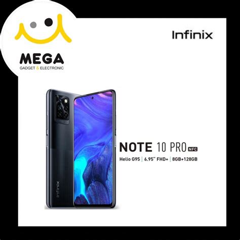 Jual Infinix Note 10 Pro NFC 8GB 128GB Garansi Resmi Infinix