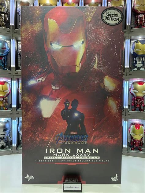 IN STOCK MARVEL AVENGERS END GAME HOT TOYS 1 6 SCALE MMS543D33B TONY STARK IRON MAN MK85