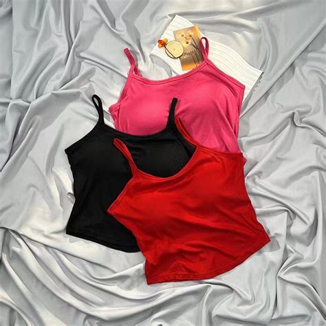 Hollow Hot Girl Style Summer Outer Wear Niche Design Sexy Backless Camisole Inner Top Bottoming