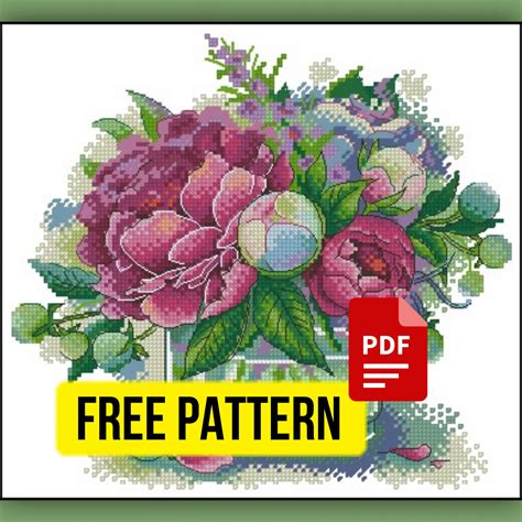 Free Cross Stitch Patterns With Sunflowers