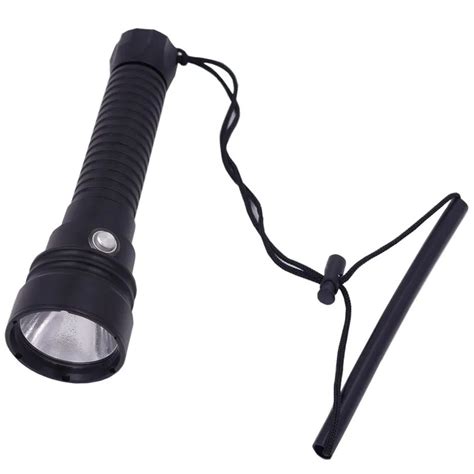 Led Diving Flashlight Underwater Waterproof 100m Xhp70 Led Scuba Diving ...