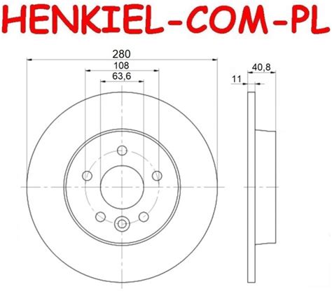 Tarcze Hamulcowe Pe Ne Mikoda Klocki Mikoda Ford C Max