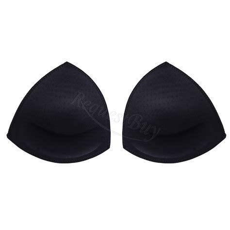 Pairs Foam Triangle Push Up Bra Pads Insert Bikini Swimsuit Swimwear