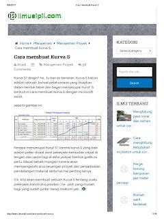 Cara Membuat Kurva S Wood Scribd Indo