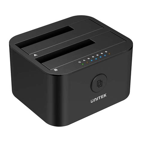 Unitek Usb To Sata I Ii Iii Mini Dual Bay External Hard Drive