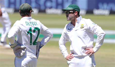 South Africa Skipper Dean Elgar Pretty Shocked By Quinton De Kock