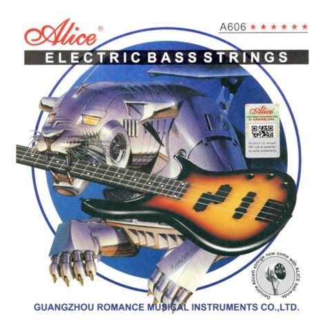 Alice Electric Bass Guitar Strings (4 String) – BK Percussion