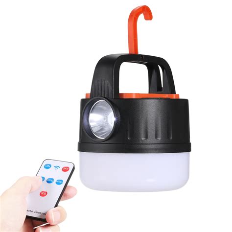 Tomshoo Rechargeable Solar LED Camping Lantern Hanging Tent Light With