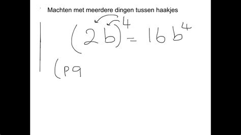 2 HAVO VWO Les 6 Machten En Haakjes YouTube