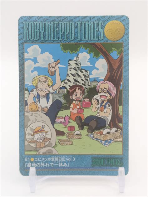 Koby Helmeppo Rika One Piece 81 Visual Adventure Carddass frontispiece