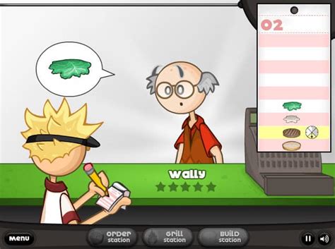 Papas Burgeria Jeu Gratuit En Ligne Funnygames