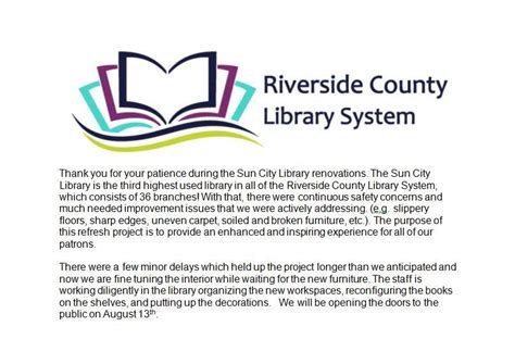 Sun City Library Home Facebook
