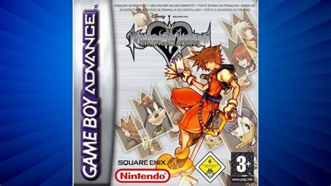 Complete Kingdom Hearts Chain Of Memories Gba Sora S