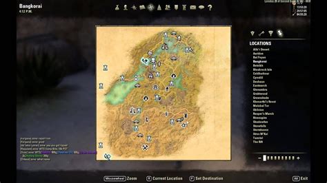 ESO Bangkorai Treasure Map VI Location YouTube