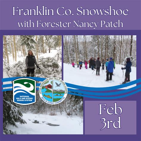 Snowshoe Walk With Franklin Co Forester Nancy Patch Umatr