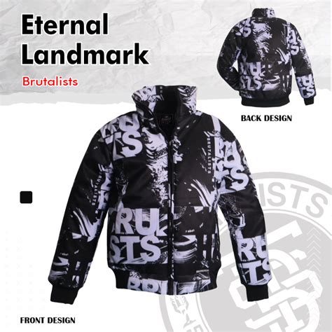 Jual Jaket Pria Puffer Tebal Jacket Eternal Brutalists Touring Sunmori