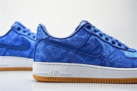 Nike Air Force 1 Low Clot Blue Silk Rabbitkicks