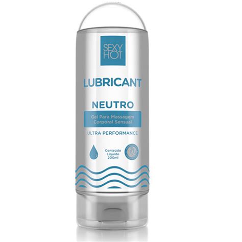 Lubrificante Gel para Massagem Erótica Sexy Hot Neutro Loja Pimenta