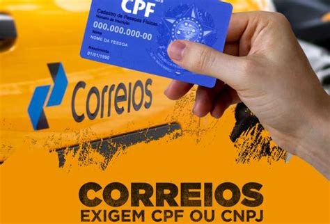 Correios Passam A Exigir CPF Ou CNPJ De Remetentes De Encomendas