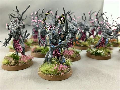 Pin By Dawn Newton On Sylvaneth Cherry Blossom Colours Warhammer Wood