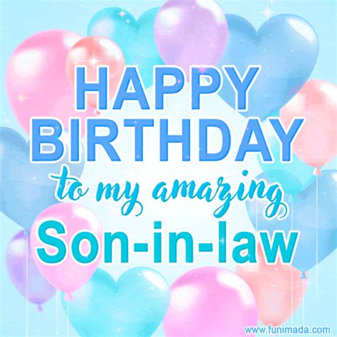 Original Birthday S For Your Son In Law Download On