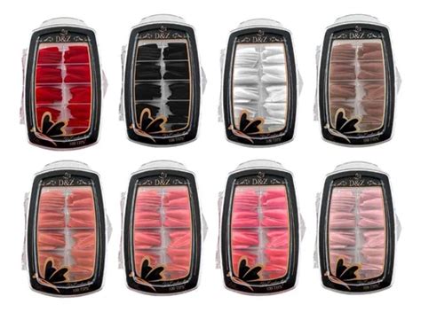 Unha Postiça Bailarina Realista Decoradas 100 Uni D z Cor Nude MercadoLivre