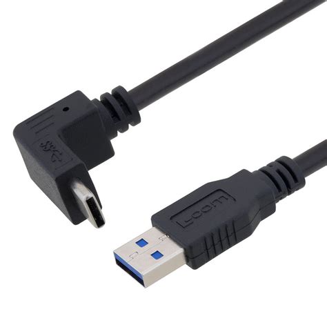 USB 3.0 right-angle Type-C cable assemblies for high-speed data transfer