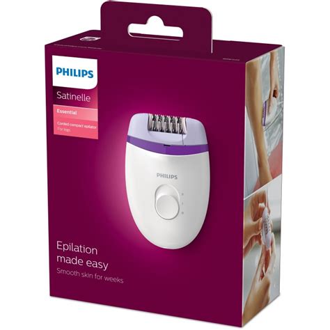 Philips Satinelle Essential Bre22500 Épilateur Compact Sur Secteur