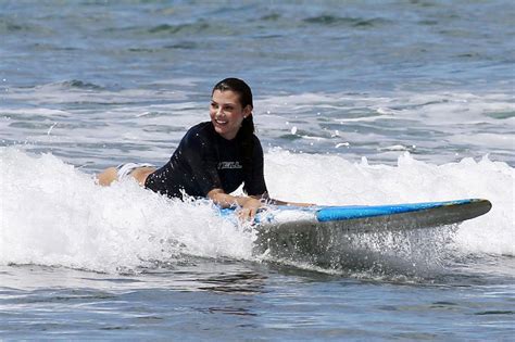 ALI LANDRY In Bikini Bottom Surfing In Hawaii HawtCelebs