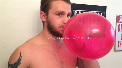Balloon Fetish Maxwell Blowing Balloons Video Gay Man Porn By Clips Sale XHamster