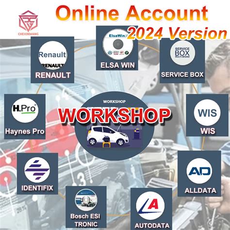 2024 Workshop Online Account Car Repair Software Workshop For Autodata