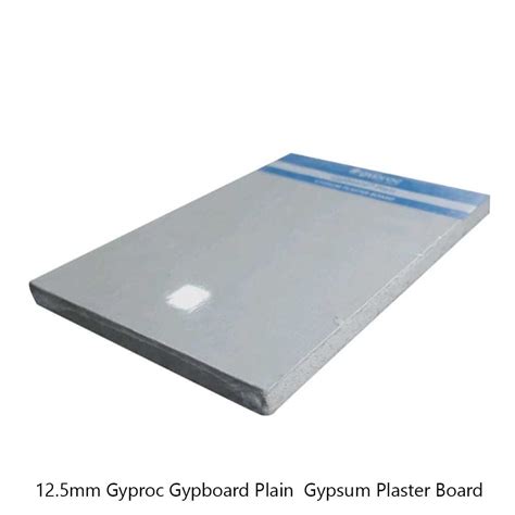 Mm Gray Mm Gyproc Gypboard Plain Gypsum Plaster Board At Best