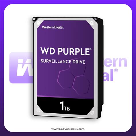 Hard Disk WD Purple 1TB Surveillance HDD | CCTV Online 24