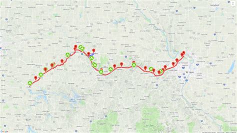 Katy Trail Camping Map - Katy Trail Missouri