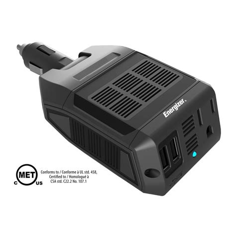 Energizer V Watt Power Inverter En The Home Depot