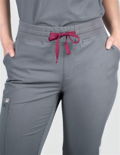 Ivy Jogger Women S Charcoal Scrub Pants Create Amor