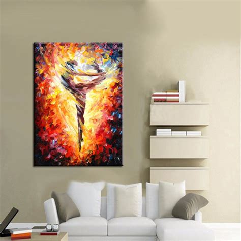 Handpainted Modern Abstract Nude Women Oil Canvas Painting Acrylic Art WePosters Free