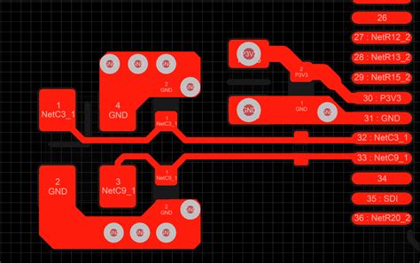 Electronic Smd Oscillator And Decoupling Caps Placement Routing