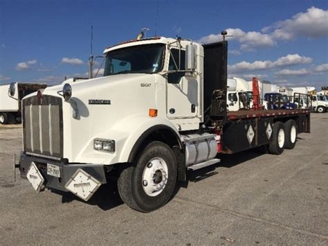 Kenworth T800 Flatbed Trucks For Sale Used Trucks On Buysellsearch